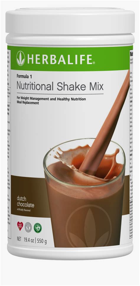Herbalife Formula 1 Shake Chocolate Hd Png Download Kindpng