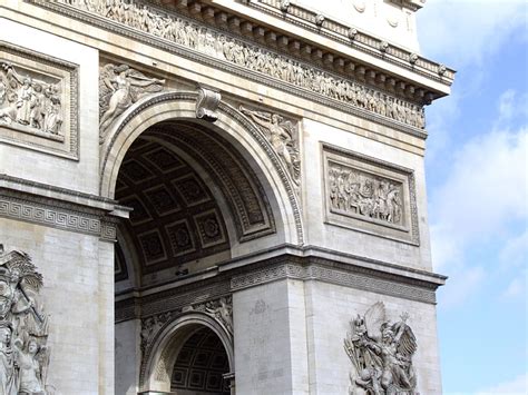 Free Photo Arc De Triomphe Paris Architecture Famous Landmark