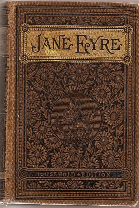Vintage Jane Eyre Book From 1886 Jane Eyre Book Book Cover Art Jane Eyre