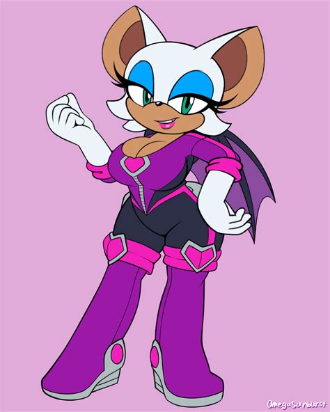 Sonic Prime Rouge The Bat Art By Omegasunburst Rsonicthehedgehog