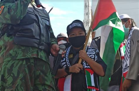 Bocah 7 Tahun Di Makassar Sumbangkan Celengannya Untuk Palestina