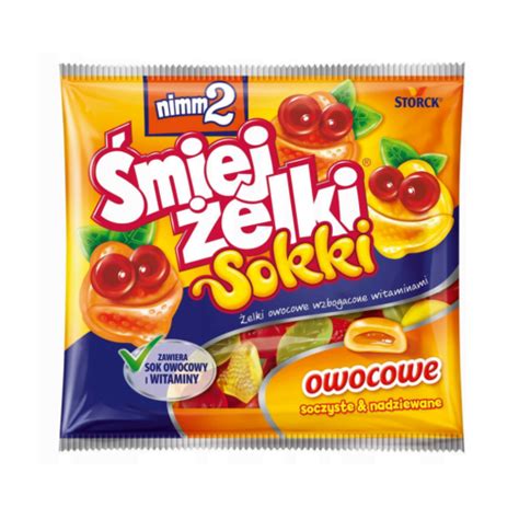 Żelki Śmiejżelki Sokki Nimm2 90g Storck Społem