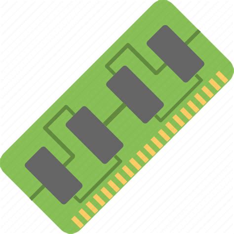 Computer Ram Hardware Memory Ram Storage Icon Download On Iconfinder