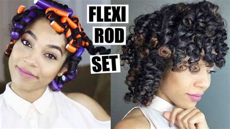Perfect Flexi Rod Set Transitioning And Natural Hair Only 12 Rods Youtube