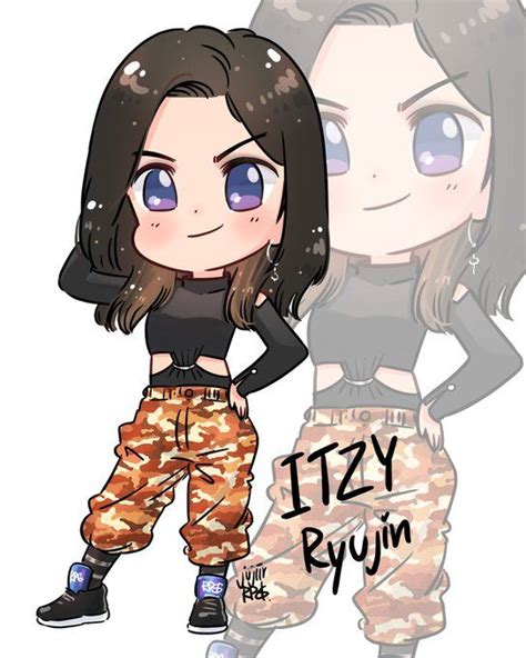 Itzy Drawing Chibi Itzy 2020