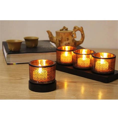 Online Buy Wholesale Wooden Pillar Candle Holders From