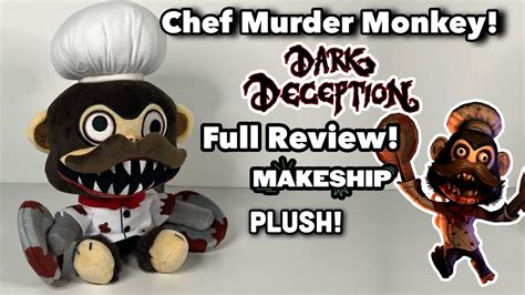 Dark Deception Chef Monkey Plush Review Youtube