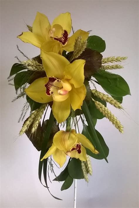 Louise o'leary is on mixcloud. Wired shower bouquet by Louise O'Leary | Orchids, Floristry, Bouquet