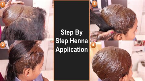 How To Apply Henna On Hair Step By Step Application Method Step By Step Hairstyles Henna Hair
