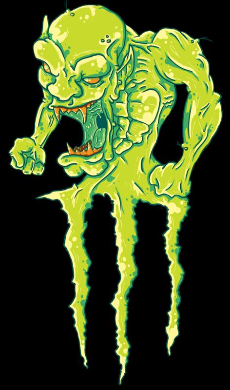 My Take On How The Monster Logo Should Look By Astockdesigns On Deviantart