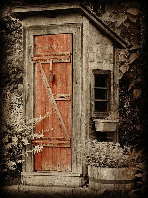 Luxury Outhouse Art Print By Dark Whimsy Outhouse Bathroom Outhouse