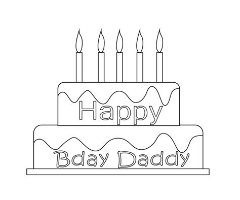17 Happy Birthday Dad Coloring Pages Free Printable Coloring Pages