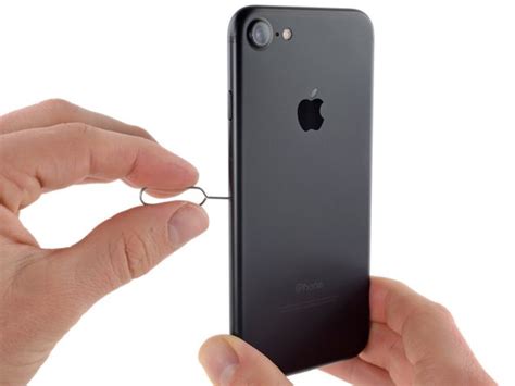 Make sure the paper clip is thick enough2. iPhone 7 SIM Card Replacement - iFixit Repair Guide