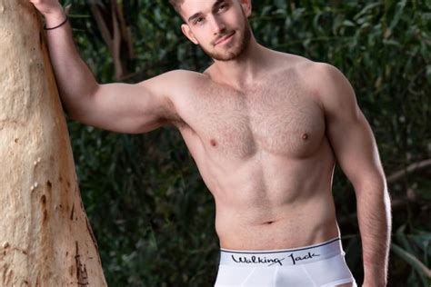 Exclusive Simon Marini Posing In Walking Jack Briefs Men And Underwear