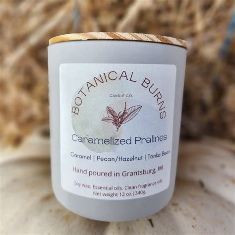 Caramelized Pralines Candle Charmed Clothing Company