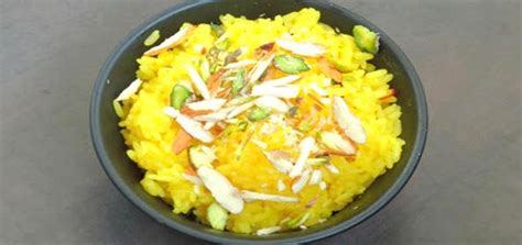 Zarda Sweet Rice Indian Festive Recipe