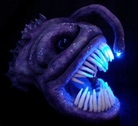 So add our page 94% things that. A Felted Light-Up Angler Fish - Neatorama