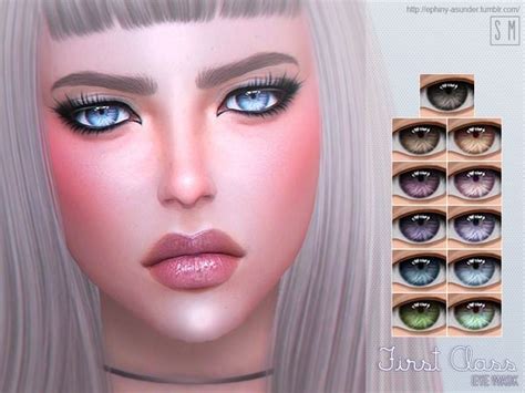 Screaming Mustards First Class Eye Mask Sims Sims 4 Cc Eyes
