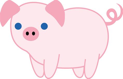 Domestic Pig Piglet Cuteness Clip Art Cute Pig Cliparts Png Download