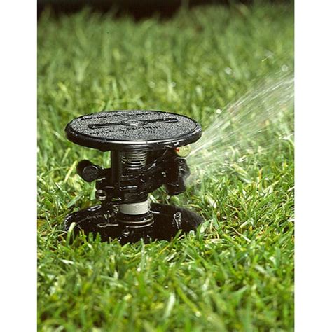 Rain Bird Click N Go 5200 Sq Ft Rotating In Ground Lawn Sprinkler At