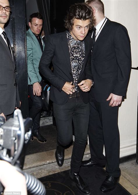 Harry Styles Niall Horan And Liam Payne Leave Sony Brits After Party