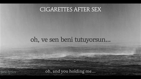 Bubblegum Cigarettes After Sex Lyrics çeviri Türkçe Sözleri Jane Lyrics Youtube