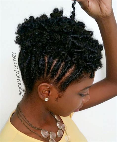 75 most inspiring natural hairstyles for short hair in 2024 natural hair updo short natural
