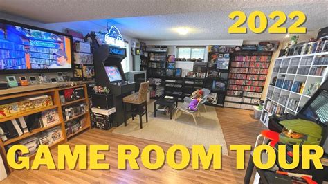 2022 Game Room Tour 6500 Games 100 Consoles15 Tvs 1500 Sq Feet