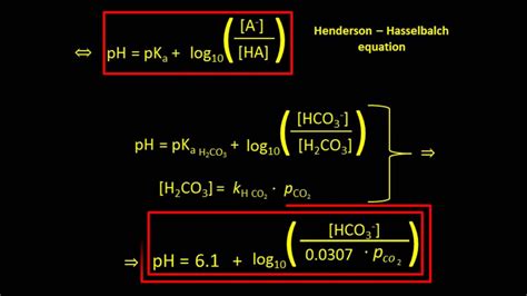Henderson Hasselbalch Equation Medical Lecture Youtube
