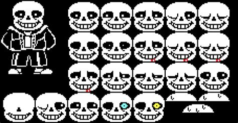 Sans Face Sprites This Is Fishsticks By The Way Pixel Art Maker