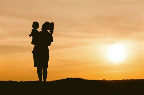 Best Mother Shadow Silhouette Baby Stock Photos Pictures And Royalty