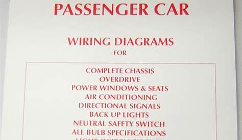 62 Chevy Impala Electrical Wiring Diagram Manual 1962 - I-5 Classic Chevy