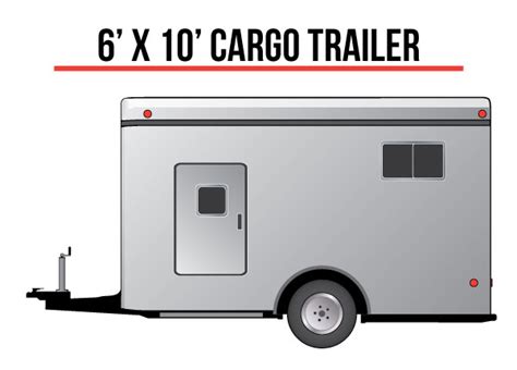 6×10 Cargo Trailer Conversion Floor Plans Floor Roma