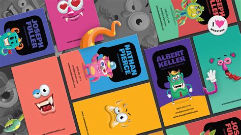 As business cards are part of an introduction, they are important for making a favorable first impression. Monster Business Card Template in Illustrator (Tutorial ...