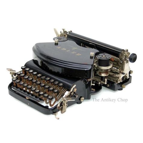Antique Adler No7 Typewriter From The Antikey Chop Junk Gypsy Fashion