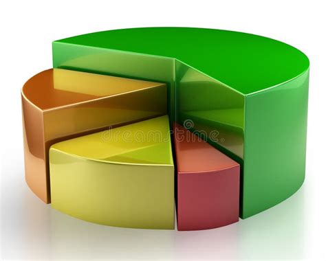 3d Pie Chart Stock Illustration Illustration Of Financial 14445580