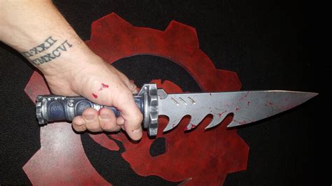 Gears Of War 4 Styled Execution Knife Etsy