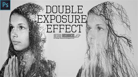 How To Create A Double Exposure Effect — Photoshop Tutorial Youtube