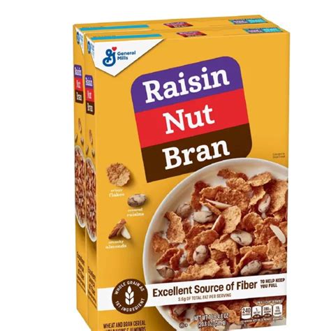 Raisin Nut Bran Breakfast Cereal 2 Pk 1549 Picclick