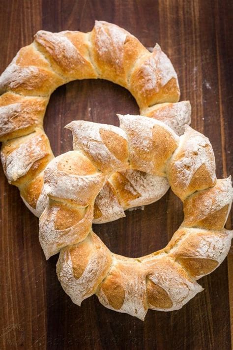 It's the perfect baked good for your holiday table. Christmas Bread Wreath Recipe : Holiday Bread Wreath with Camembert Recipe / Stollen is a ...