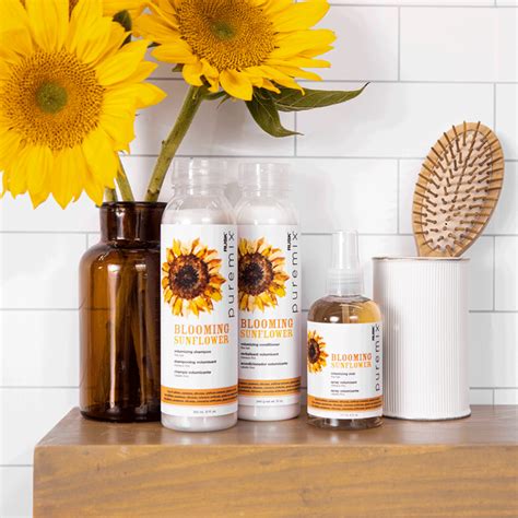 Puremix Blooming Sunflower Shampoo Rusk Cosmoprof