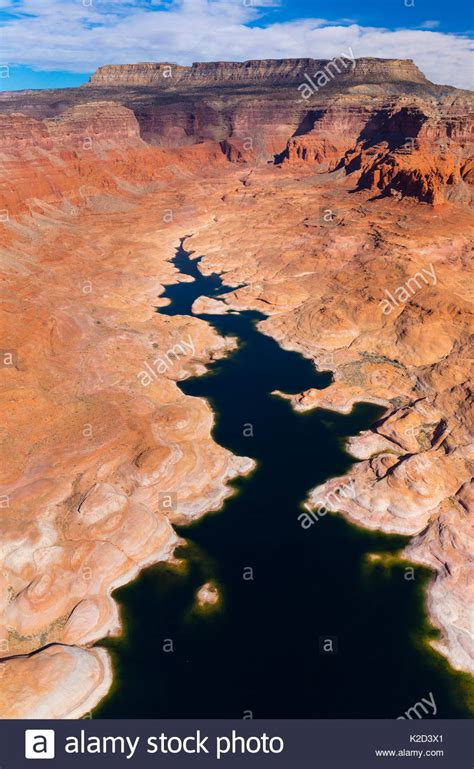 Aerial View Of Lake Powell Hi Res Stock Photography And Images Alamy
