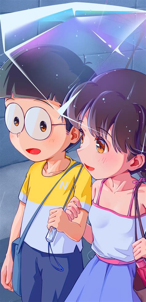 Anime Nobita And Shizuka Wallpaper Download Mobcup