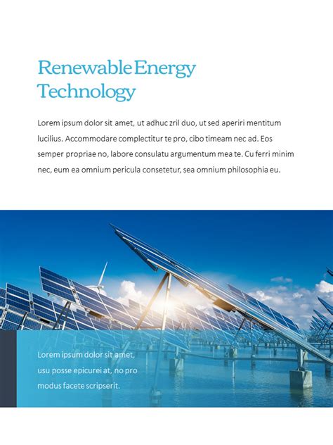 Renewable Energy PowerPoint Presentation Templates
