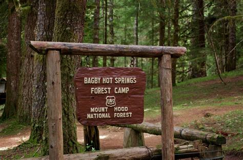 Bagby Hot Springs Mt Hood National Forest Oregon