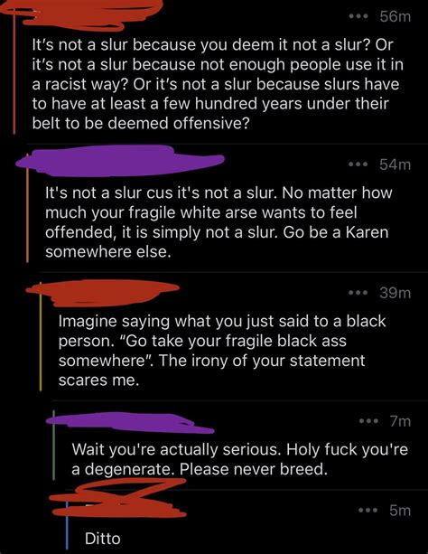 Fragile White Redditor Compares Cracker To The N Word