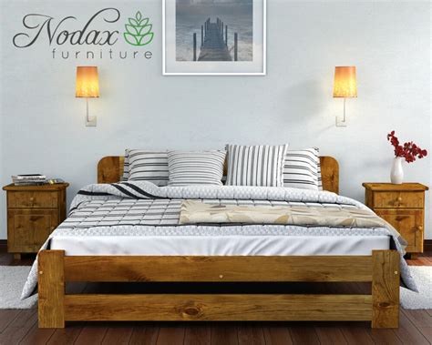 The top countries of suppliers are india, china, and. Pine Super King Size Bed 6ft Wooden Bedframe Headboard ...