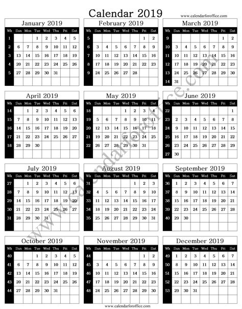 Yearly Calendar With Week Numbers Lausd Academic Calendar Explained