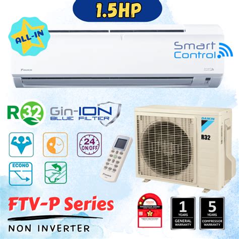 Daikin Wall Mounted R Air Conditioner Hp With Wifi R Non