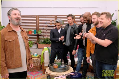 Queer Eye Cast Help James Corden Make Over Late Late Show Guitarist Watch Here Photo